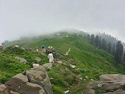 View of Toli pir per top