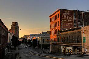 Downtown Meridian, Mississippi