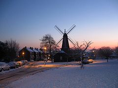 West Blatchington Windmill at Dusk - geograph.org.uk - 1657111.jpg