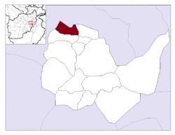 Location in Kabul Province