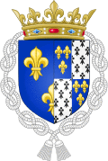Coat of Arms of Claude de France.svg
