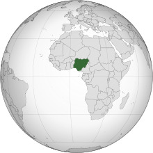 Nigeria (orthographic projection).svg