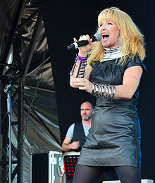 Willcox performing in 2014
