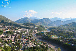 The city of Muzaffarabad, Azad Kashmir
