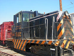 Visalia Electric Railway 502, GE 44-ton Diesel Yard Switcher.jpg