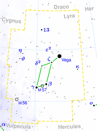 Epsilon Lyrae is located in 100x100