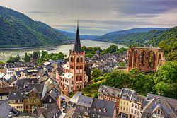 Bacharach from the Postenturm.