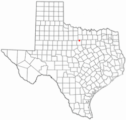 Location of Graford, Texas