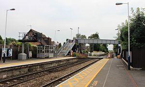 2014 at Attenborough station - looking westwards.JPG