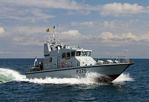 P2000 Class Royal Navy Patrol Vessel HMS Raider MOD 45151351.jpg