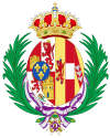 Coat of Arms of Maria Christina of Austria, Queen Consort of Spain.svg