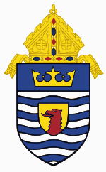 Coat of Arms Diocese of Lake Charles, LA.svg
