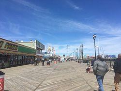Seaside Heights boardwalk looking toward Casino Pier