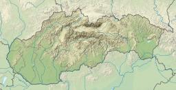 Tlstá is located in Slovakia