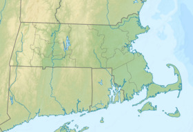Map showing the location of Mohawk Trail State Forest