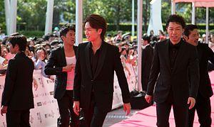 Members of Exile at the 2014 MTV Video Music Awards Japan