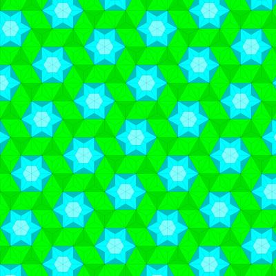 Dual of Fractalizing the Snub Trihexagonal Tiling (Truncated Hexagonal).png