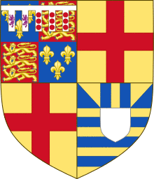Arms of Edmund, Earl of Rutland.svg