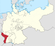 German Empire - Alsace Lorraine (1871).svg