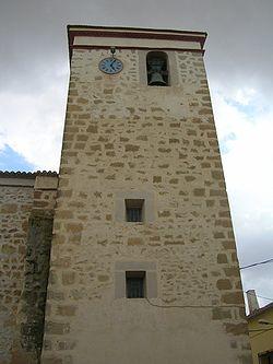 Bonete Albacete Spain torre de la iglesia church tower.jpg
