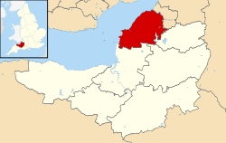 North Somerset within Somerset