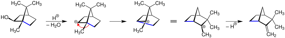 Dehydration of Isoborneol to Camphene