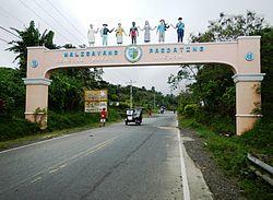 Welcome arch