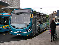 New Arriva bus in Chatham Bus Interchange (2) - geograph.org.uk - 2771819.jpg