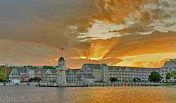 Sunlight at Disney's Yacht Club Resort.jpg