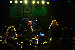 Fear Factory performing at the DNA Lounge in 2013