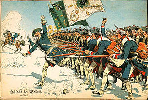 Prussian Army during battle of Mollwitz 1741.jpg