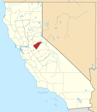 Location in the state of California