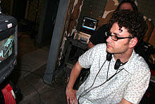 R Cuffley on set..jpg