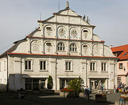 Municipal library on central square