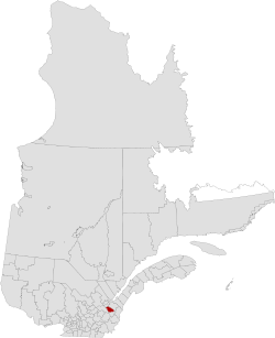 Location of La Nouvelle-Beauce