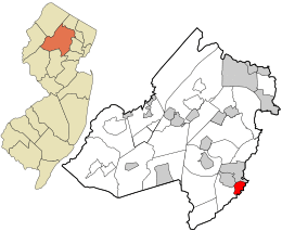 Location in Morris County and the state of New Jersey.