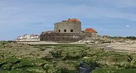 Vauban's Fort Mahon and the Slack River in Ambleteuse