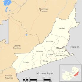 Map of Eastern Province