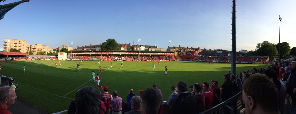 Richmond Park during St Patrick's Athletic vs Shamrock Rovers, 3 June 2016.