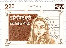 A hidepiction of Phule on a 1998 stamp of India.