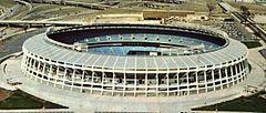 Atlanta–Fulton County Stadium Postcard (1960s-70s) (Stadium crop).jpg