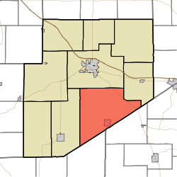 Location of Marion Township in Decatur County