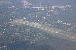 Porter Heights with North Houston Airport, looking northeastwards