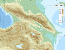Shkhara is located in Caucasus mountains