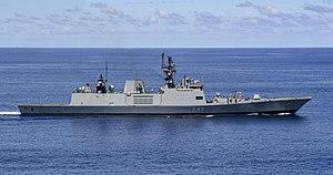 INS Shivalik F-47 during joint operations with U.S. Navy (200720-N-KO930-1027).jpg