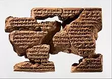 Cuneiform tablet- letter of Sin-sharra-ishkun to Nabopolassar MET DP360670.jpg