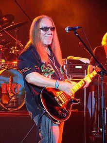 Mick Box performing in 2008