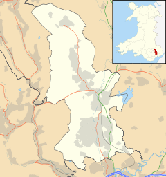 Llantarnam is located in Torfaen
