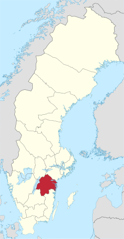 Östergötland County in Sweden