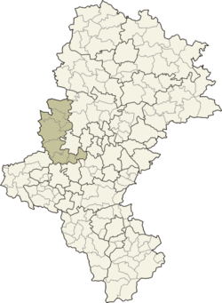 Location within Silesian Voivodeship